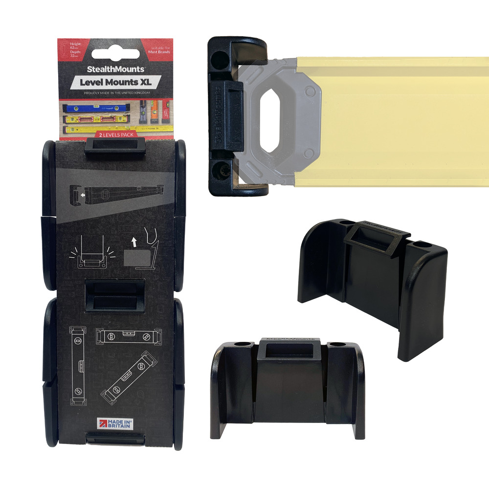 Stealthmounts Waterpasbevestiging XL | Zwart - OM-LM-XL-BLK-2