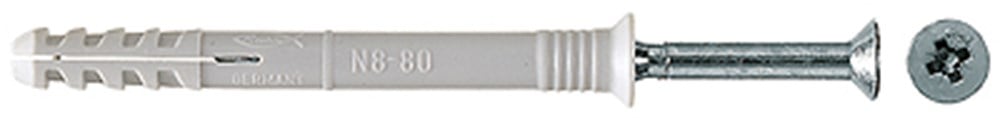 Fischer N 10X100/50 S NAGELPLUG 50 St - 50346