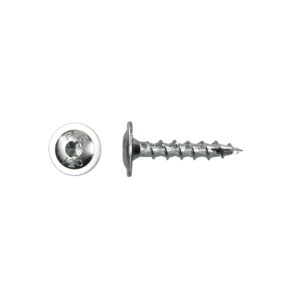 pgb-Europe PFS+ | PFS flenskophoutschroef T30 Ø 6x30 Zn | 100 st PFETTG001006000303