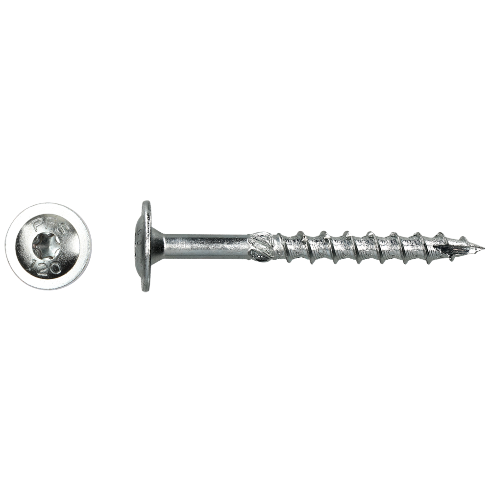 pgb-Europe PFS+ | PFS flenskophoutschroef T30 Ø 6x50 Zn | 100 st PFETTG001006000503