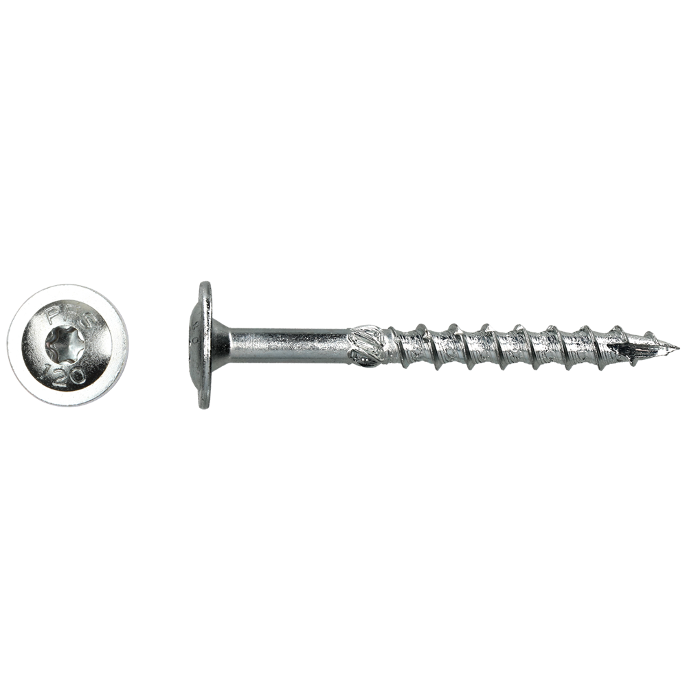 pgb-Europe PFS+ | PFS flenskophoutschroef T40 Ø 8x50 Zn | 50 st PFETTG001008000503