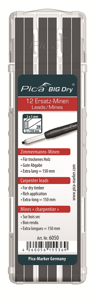 Pica 6050 BIG Dry Navulling Carpenter | 2H - PI6050