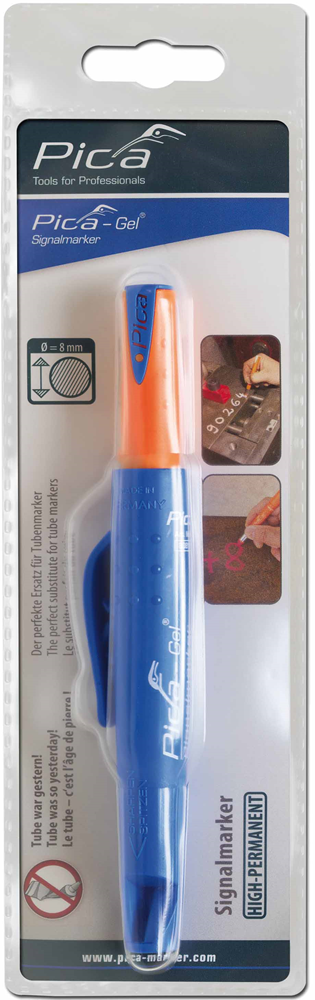 Pica 8081 GEL Signalmarker | Blauw | Blister PI8081SB