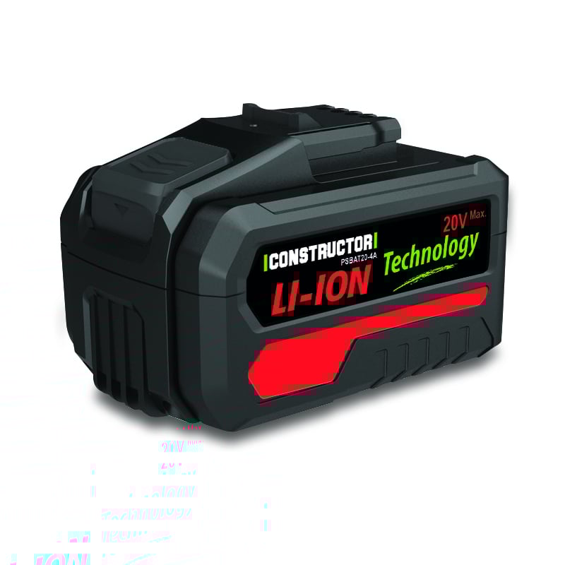 Constructor Accu | 20V | 4AH | Highstar - PSBAT20-4A-1 - PSBAT20-4A-1
