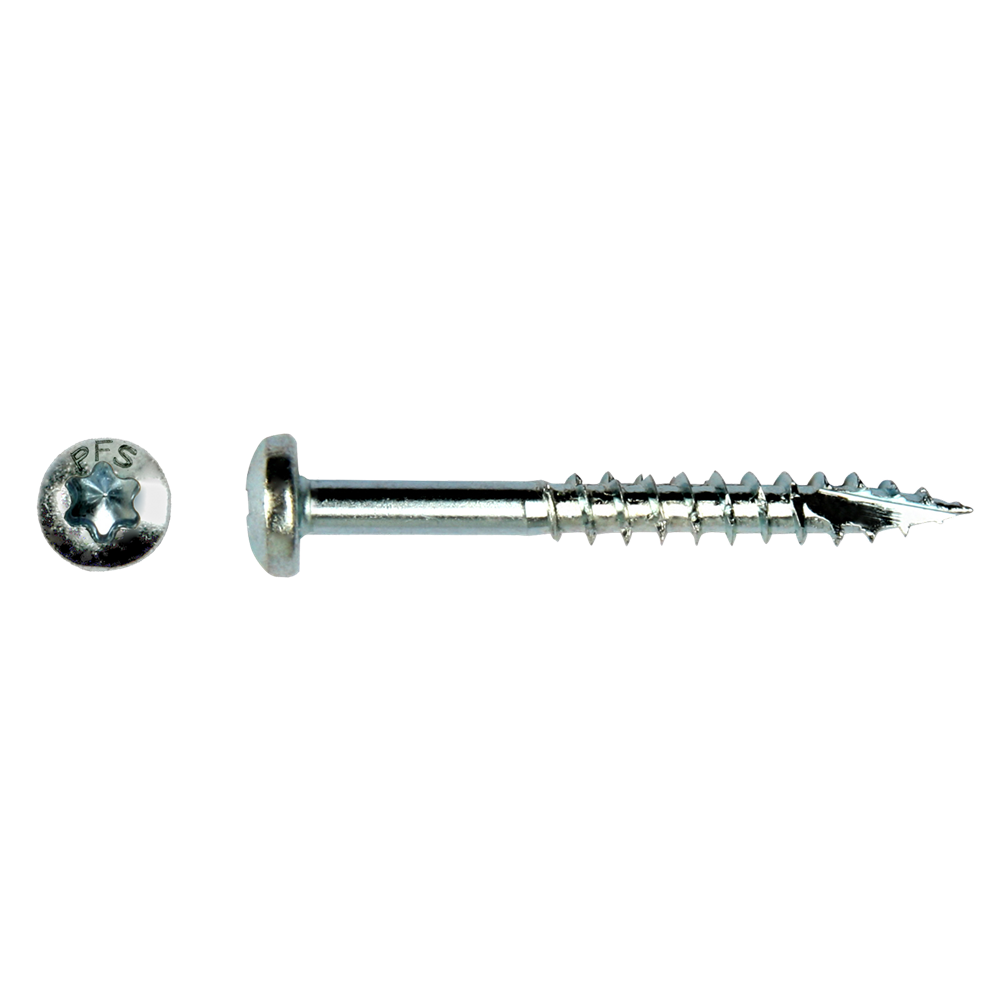pgb-Europe PGB-FASTENERS | Spaanplaatschroef pfs+ PH-T Ø 6,0x100 Zn T30 | 100 st PFWCTG001006001003