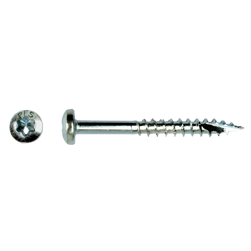 pgb-Europe PGB-FASTENERS | Spaanplaatschroef pfs+ PH-T Ø 5,00x80 Zn T25 | 200 st PFWCTG001005000803