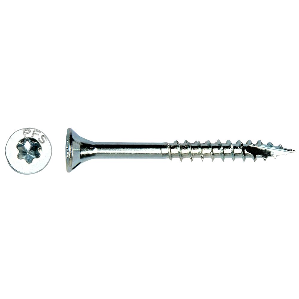 pgb-Europe PFS+ | Spaanplaatschroef PFS+ VZK-T Ø 3,5x50 Zn | 200 st - PFWVTG001003500503