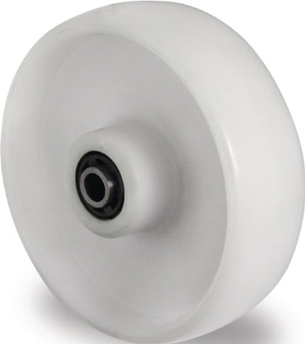 Promat Reservewiel | Wiel-Ø 150 mm | draagvermogen 300 kg | polyamide wit | As-Ø 20 mm naaf lengte 59 mm - 3000276075 3000276075