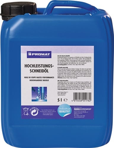 Promat Hoogwaardige snijolie | 5 l vloeistofvat - 4000354625 - 4000354625