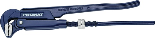 Promat/Tecwerk Pijptang | totale lengte 560 mm spanwijdte 0-70 mm | voor buizen 2 inch - 4000810694