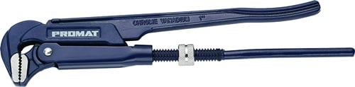 Promat Pijptang | totale lengte 320 mm spanwijdte 0-42 mm | voor buizen 1 inch - 4000810692 4000810692