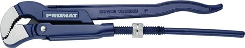 Promat Pijptang | schuine bek | totale lengte 535 mm spanwijdte 0-75 mm | voor buizen 2 inch - 4000810732 4000810732