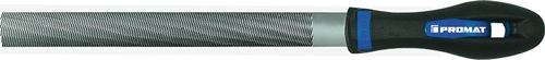 Promat Werkplaatsvijl | DIN 7261 | lengte 150 mm dwarsdoorsnede 16 x 5 mm | kap 2 halfrond | 2C-Ergo - 4000840155 4000840155