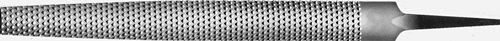 Promat Houtrasp | DIN 7263 | lengte 250 mm dwarsdoorsnede 25 x 7 mm | kap 2 halfrond - 4000840522 4000840522
