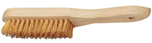 Promat Staalborstel | lengte 295 mm | 0,3 mm messing | 4-rijig - 4000841034 4000841034
