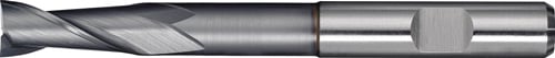 Promat Spiebaanfrees | type N | nominale-d. 5 mm | HSS-Co8 TiCN DIN 1835 B | snedeaantal 2 lang - 4000866156 4000866156