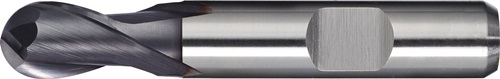 Promat Volledige radiusfrees | nominale-d. 12 mm inzetlengte 26 mm | HSS-Co8 TiCN DIN 1835 B | snedeaantal 2 extra kort - 4000866608 4000866608