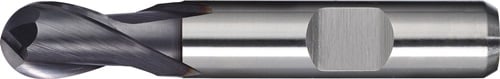Promat Volledige radiusfrees | nominale-d. 8 mm inzetlengte 17 mm | HSS-Co8 TiCN DIN 1835 B | snedeaantal 2 extra kort - 4000866604 4000866604