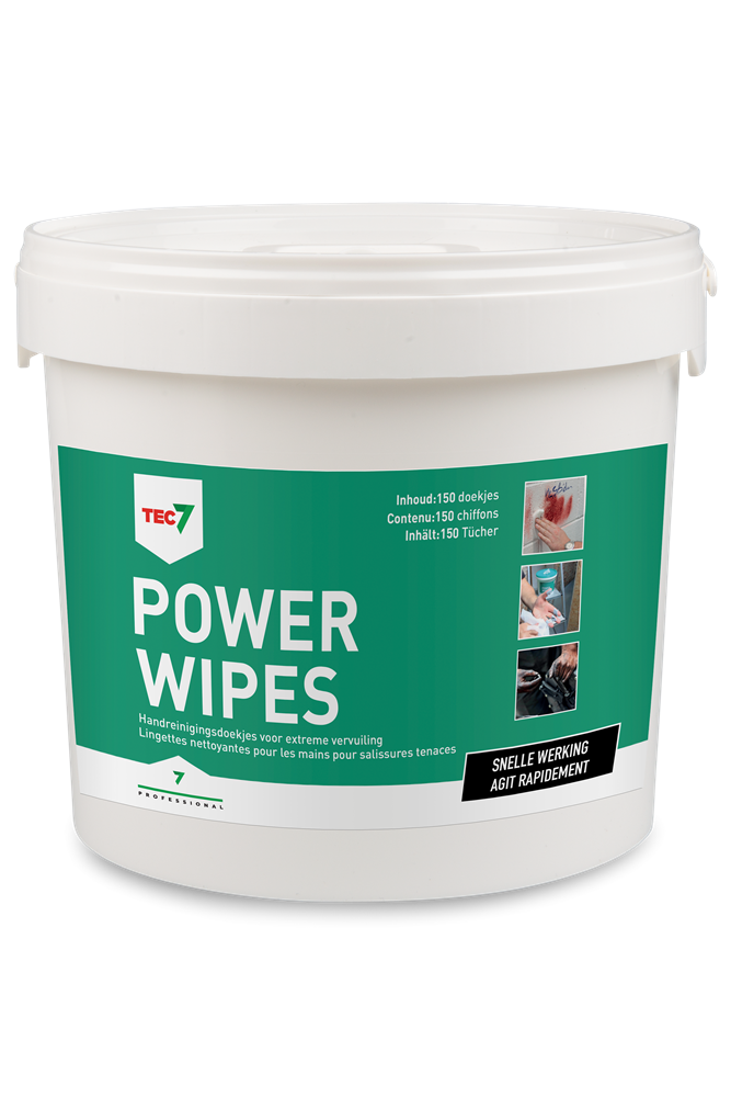 Tec7 Powerwipes Reinigingsdoekjes 150 doekjes - 467035000 - 467035000
