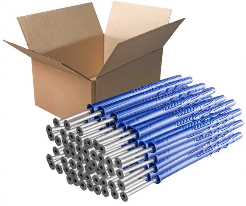 Rawl Constructieplug Ff1 Zesk. Torx TX40 10X140 | 25 stuks R22-R-FF1-N-10K140