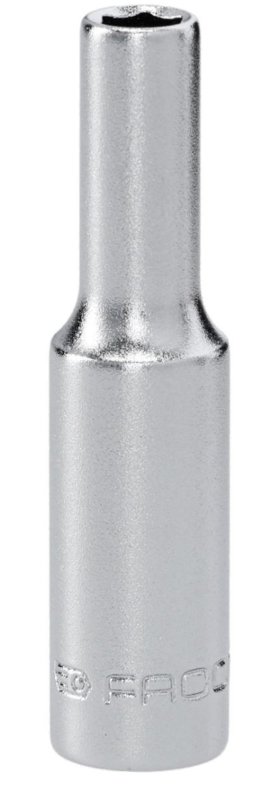 Facom start dop lang 1/4" 6 kant 4mm - R.4LAT