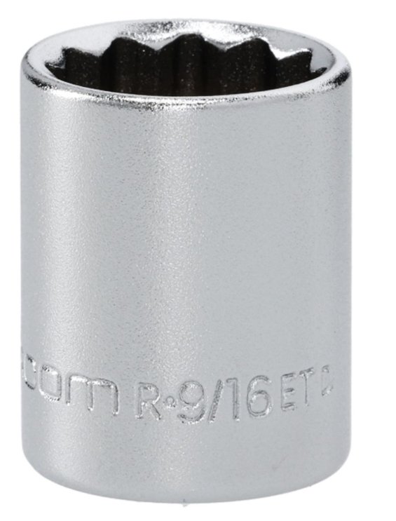 Facom start dop standaard 1/4" 12 kant 7/16" - R.7/16ET