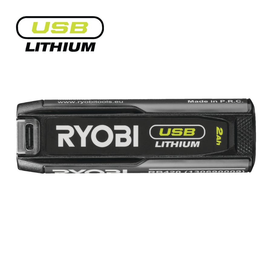 Ryobi RB420 | USB Lithium 4V 3.0Ah accu - 5133005882