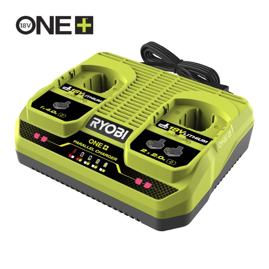 Ryobi RC18240G | ONE+ 18V 2-poorts lader 5133005581