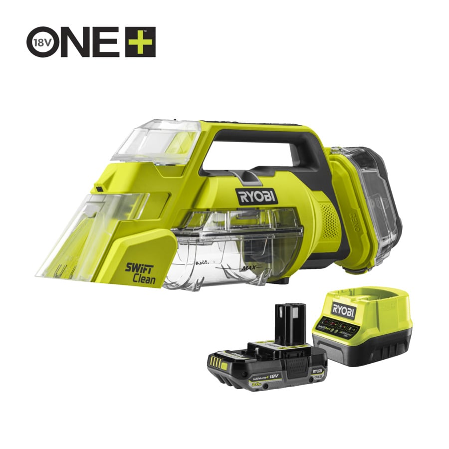Ryobi RDC18-1C20G | ONE+ 18V Accu Swift Clean vlekkenreiniger (incl. 1x 2.0Ah & lader) - 5133006331