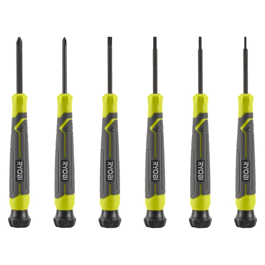Ryobi RHSDSPC6 | Magnetische Precisie Schroevendraaierset 6 stuks 5132006048