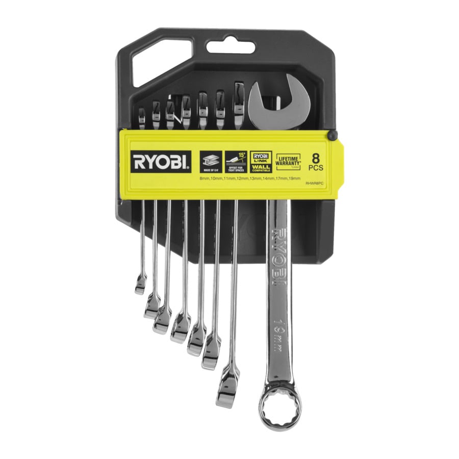 Ryobi RHWR8PC | Combinatiesleutelset 8 stuks 5132006065