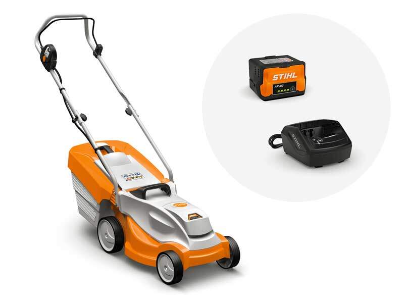 Stihl RMA 235.1 SET | Accu Grasmaaier 36V 33 cm 30 L (1x AK 20 4.0Ah accu + AL 101 lader) - 63112000045