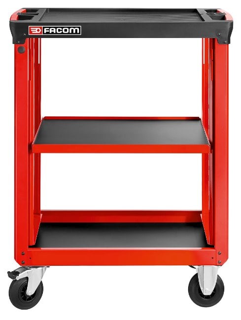 Facom Roll Werkplaatswagen 3 Planken M3 Rood - ROLL.UC3SM3 - ROLL.UC3SM3