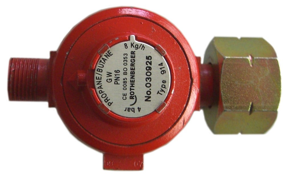 Rothenberger Acetyleendrukregelaar, DIN 8546