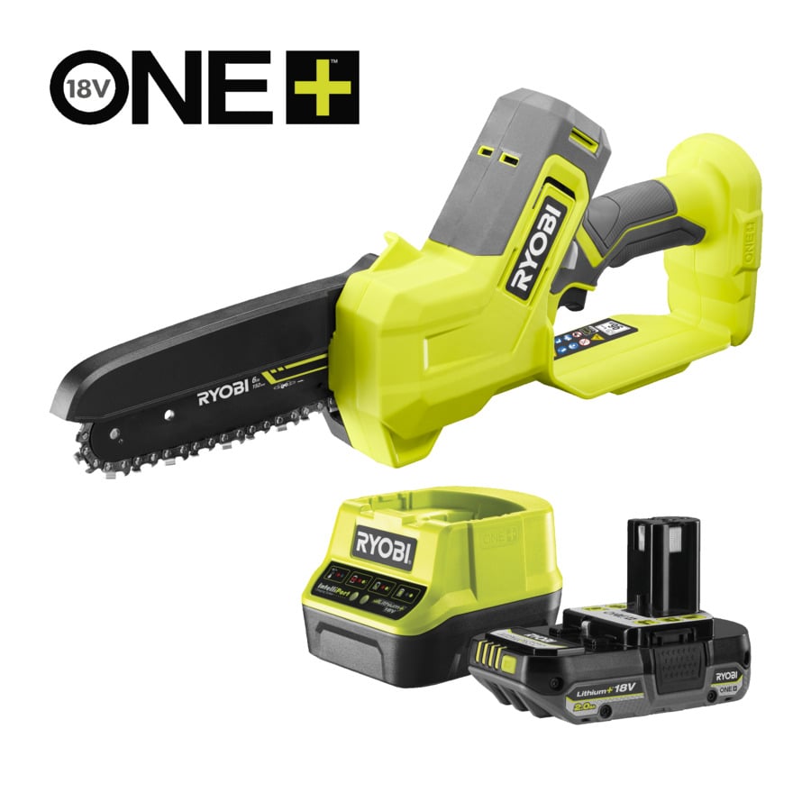 Ryobi RY18PS15A-120 | ONE+ 18V Accu 15cm Snoeikettingzaag (inlc. 1x2.0Ah accu) 5133006554