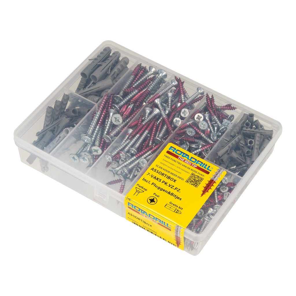 Rotadrill Rotadrill Assortibox Vz Pk Tx Met Pluggen - 495.007.060
