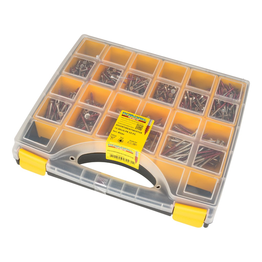 Rotadrill Rotadrill Assortimentskoffer Vz Pk Tx Met Pluggen - 494.000.002