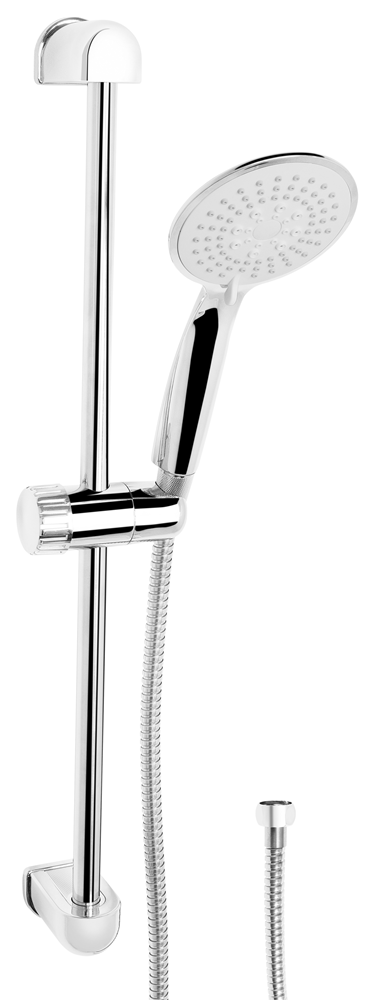 Cornat Doucheset Carballo 5S Chroom-Wit SA330593