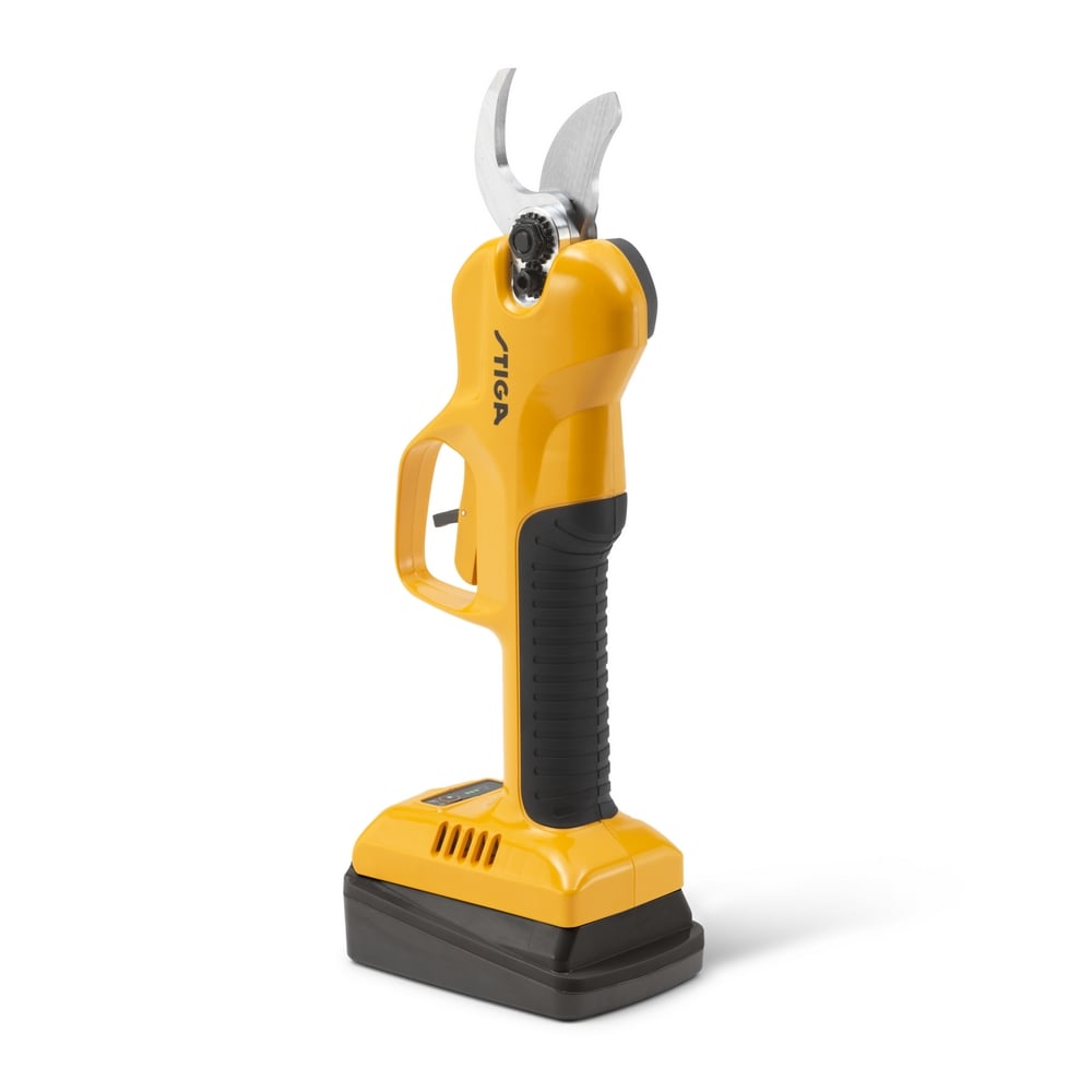 Stiga SC 100e Kit Accu Snoeischaar | 1 serie | 0,5 kW | inductie | 30 mm snoeibreedte. 3 pre-set standen | incl. 1 x 20V E 24 accu + C 215 S lader -