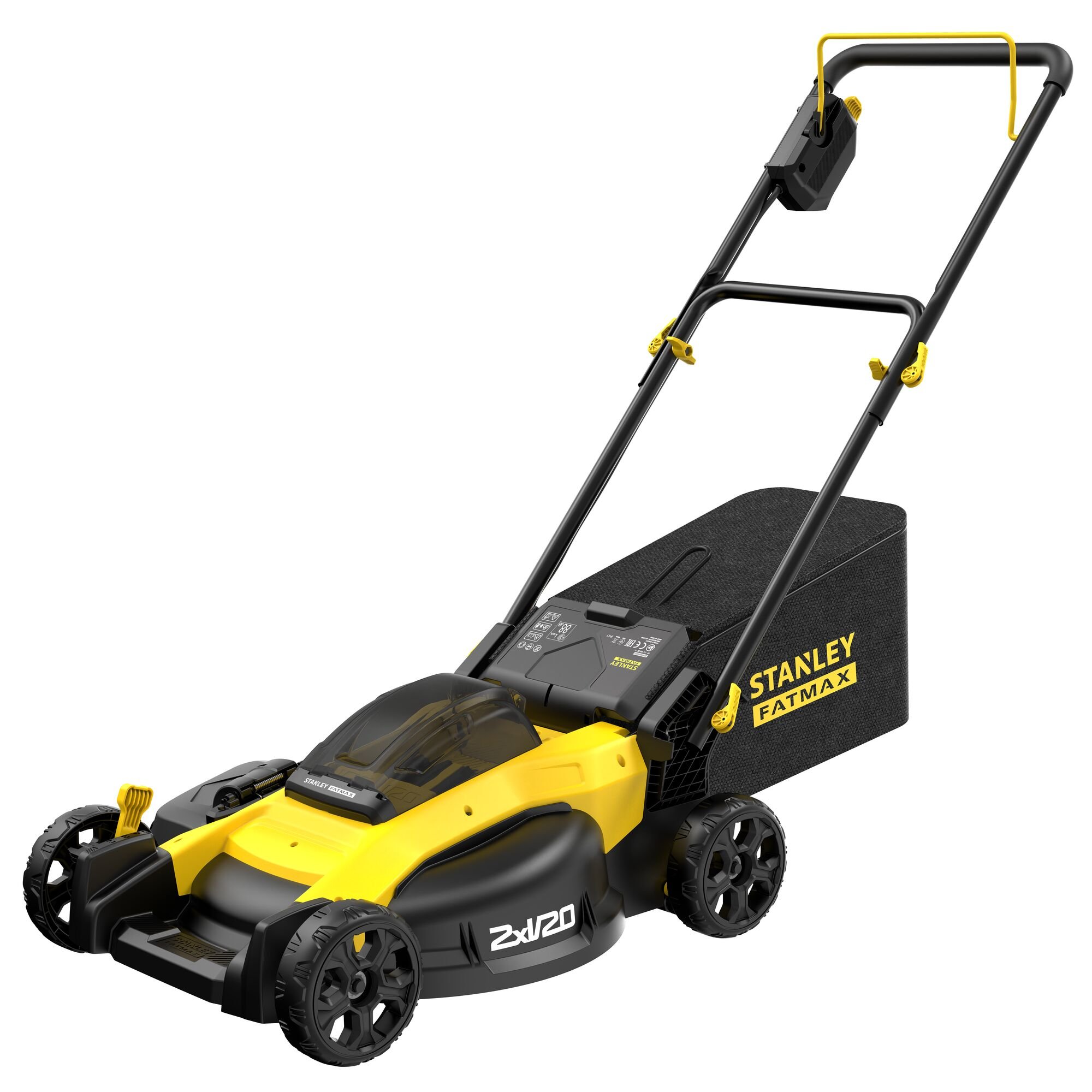 Stanley Powertools Stanley FATMAX SFMCMW2651M V20 Accu Grasmaaier | 2x 4 0 Ah Accu&apos;s | 1x A2 Lader SFMCMW2651M-QW