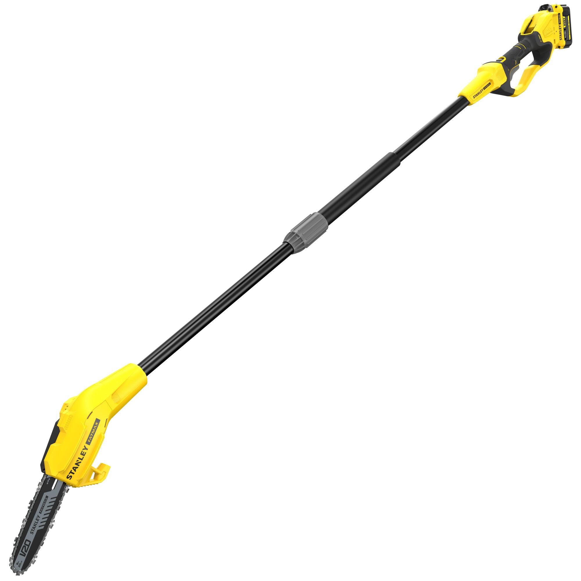 Stanley Powertools Stanley FATMAX SFMCPS620M1 20V 18V Accu Kettingzaag op Steel | 20CM | 1x 4 0 Ah Accu + 2A Lader SFMCPS620M1-QW