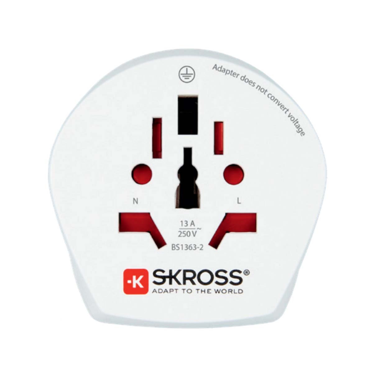 Skross Reisadapter Combo - Wereld-naar-Italië Geaard - SKR1500213E