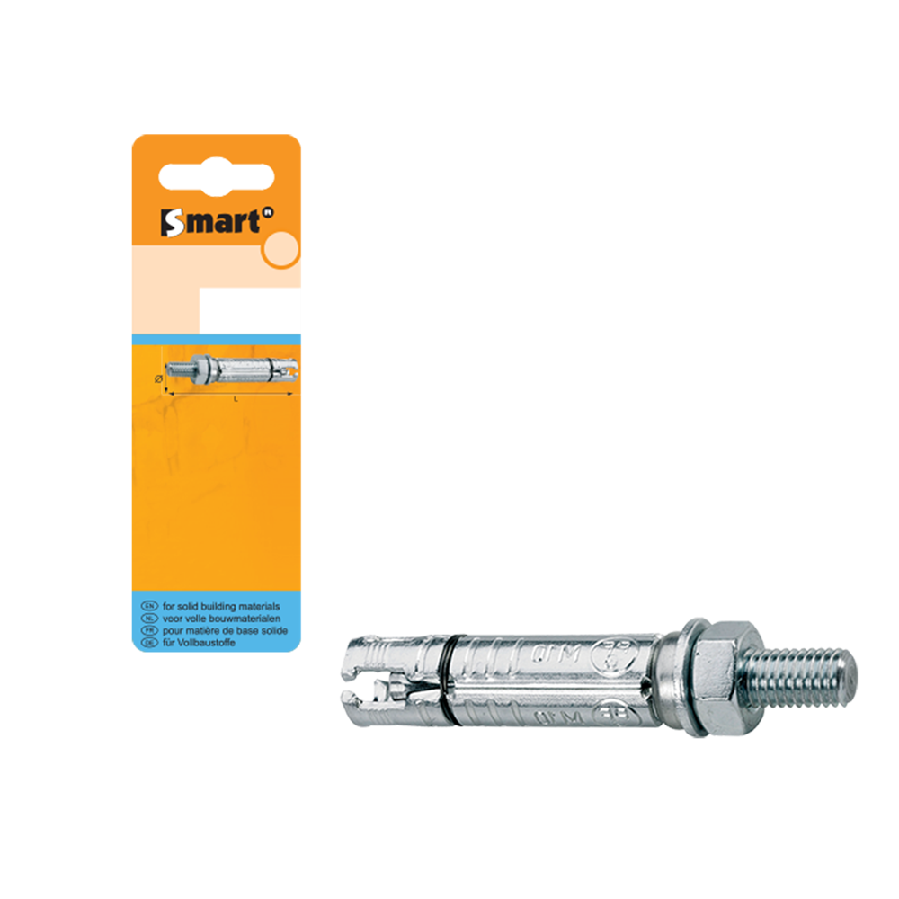 SMART | Keilbout PFG SB ankerstang M10x30x100 Zn | 2 st