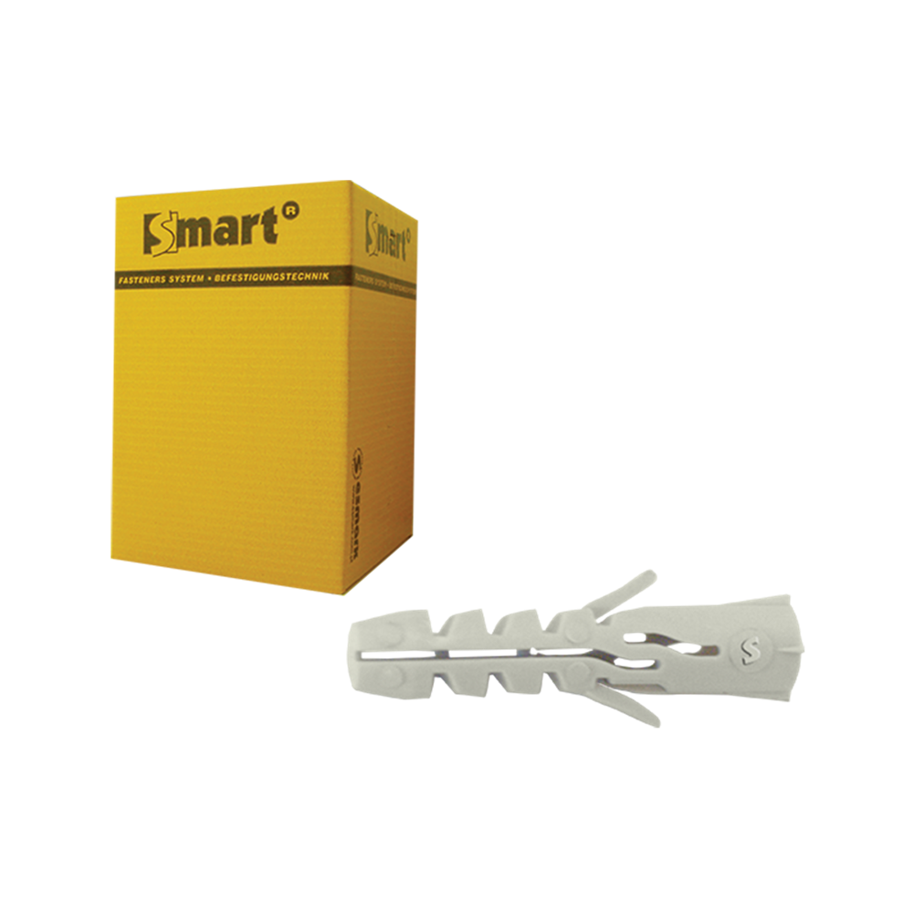 pgb-Europe SMART | Nylon spreidplug zndr boord SMART Ø 6x30 | 100 st - SM000PN000600303