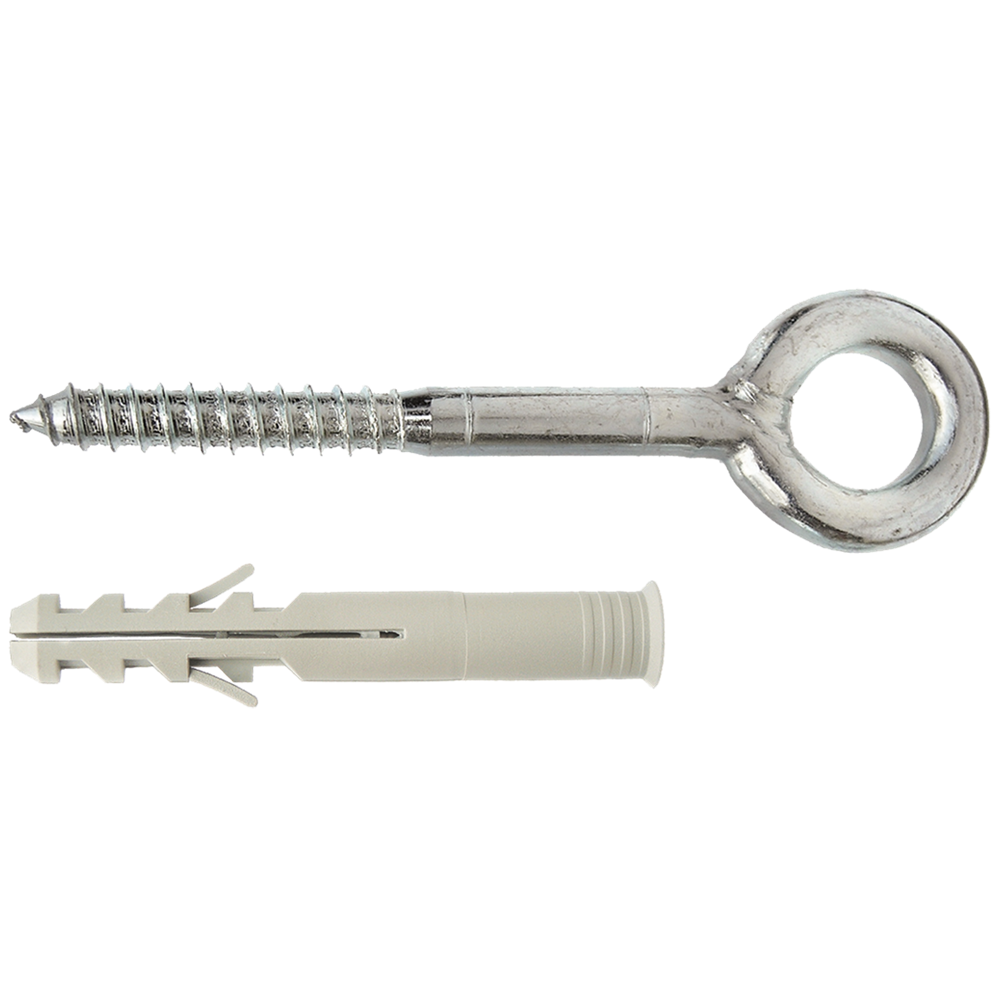 pgb-Europe SMART | Zware schroefoog gelast Ø 8x80 Zn | 50 st SM0SCF0010800803