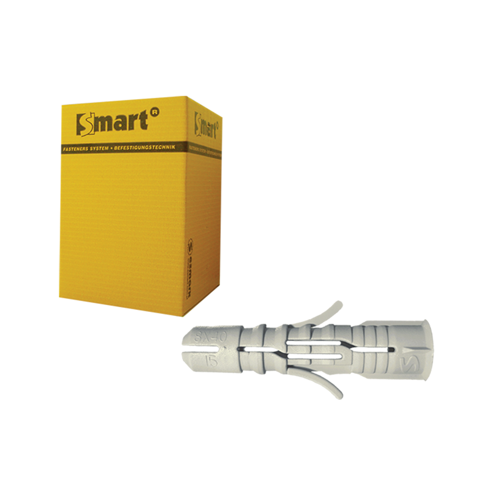pgb-Europe SMART | Sterke nylon multif. plug Ø 8x40 | 200 st SM00BPN000800403