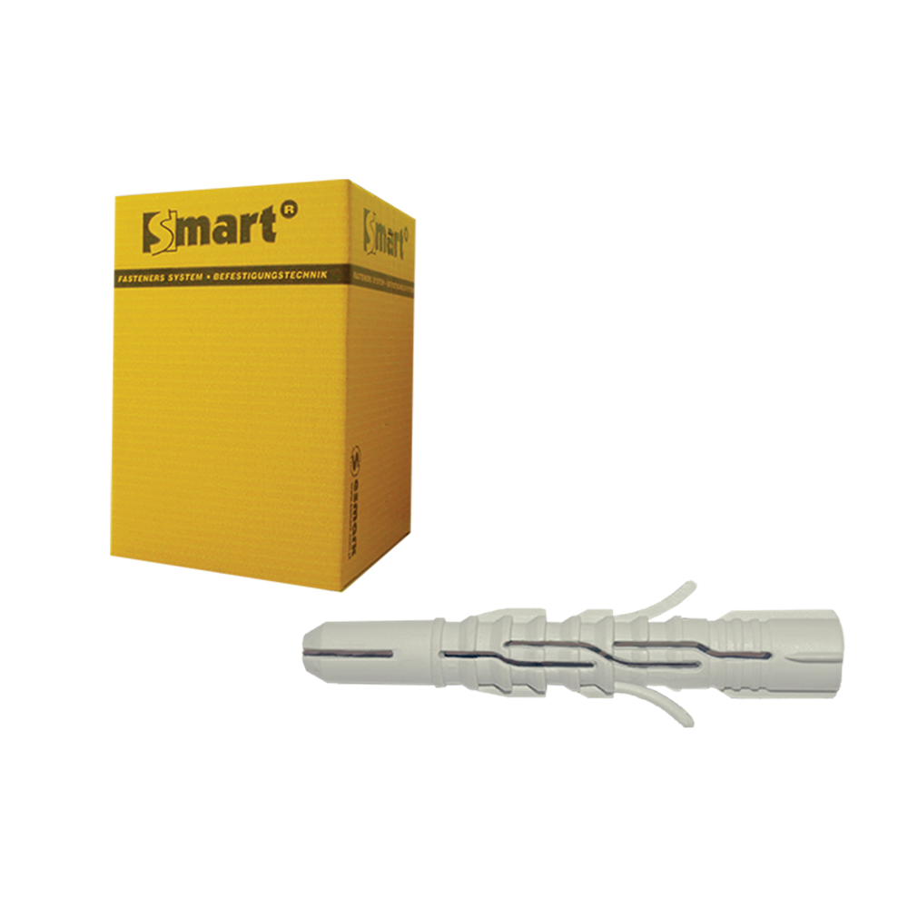 pgb-Europe SMART | Sterk nylon multifunc. plug Ø 8x60 | 100 st SM00LPN000800603