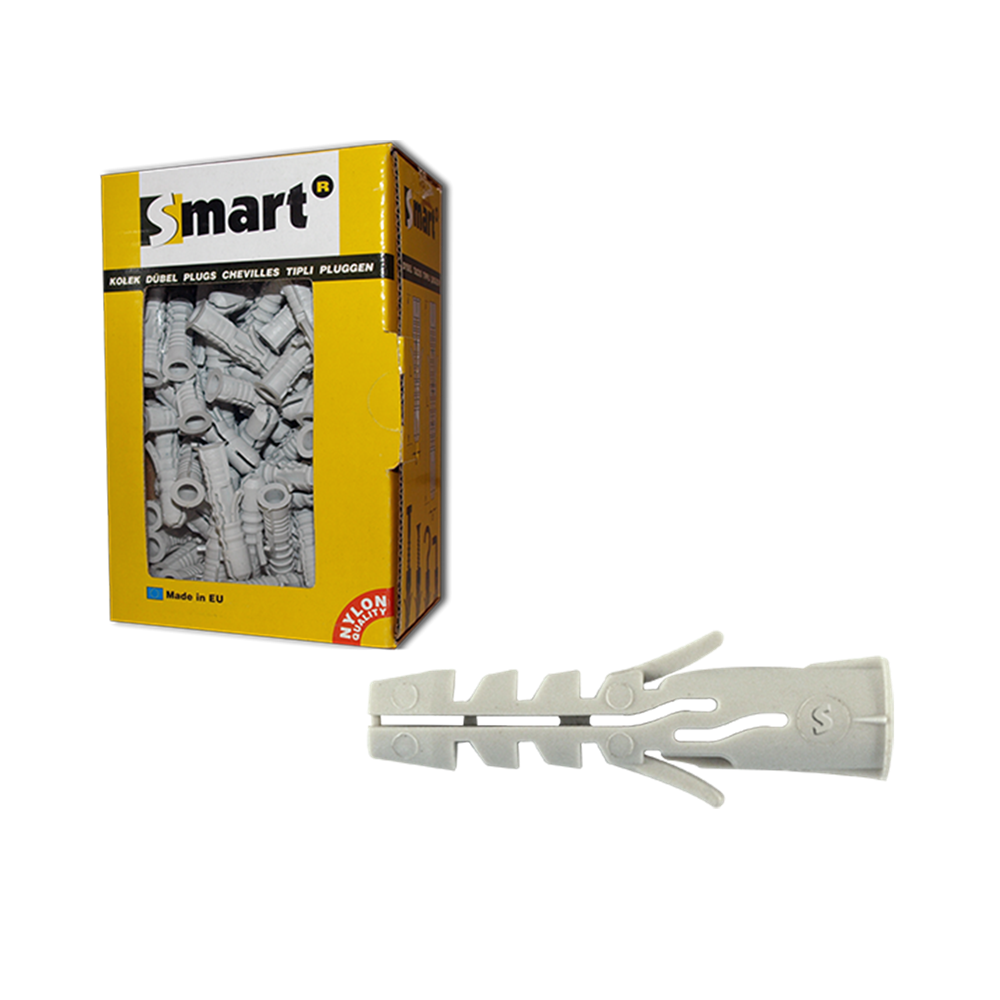 pgb-Europe SMART | Nylon spreidplug met boord SMART Ø 14x75 | 20 st SM00PBN00140075E