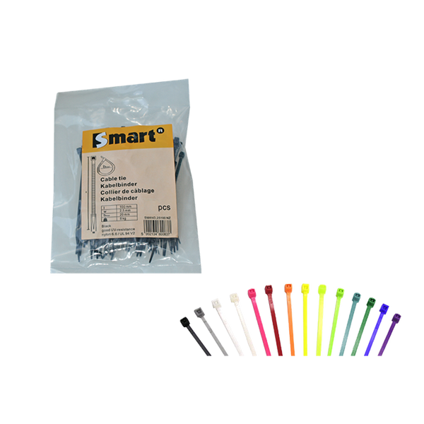 pgb-Europe SMART Nylon kabelband 4,8x200 groen | 1000 st | SMCTIEN00048200G5