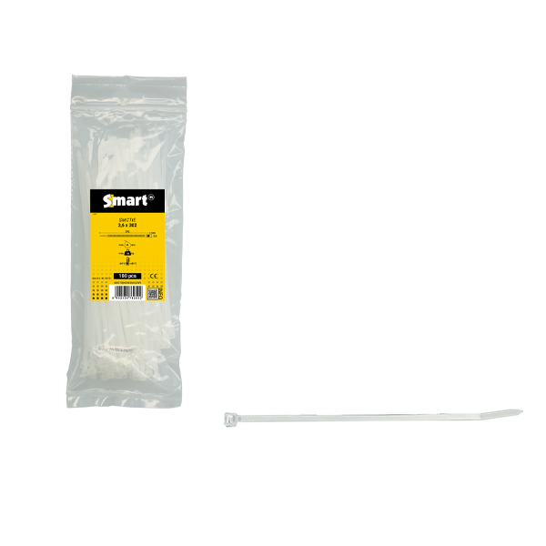 pgb-Europe SMART Nylon kabelband 2,5x100 naturel | 1000 st | SMCTIEN00025100W5